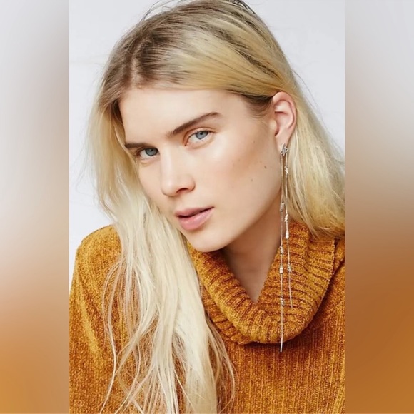 Free People Jewelry - New Free People Seeing Stars Bolo Dangle Earrings